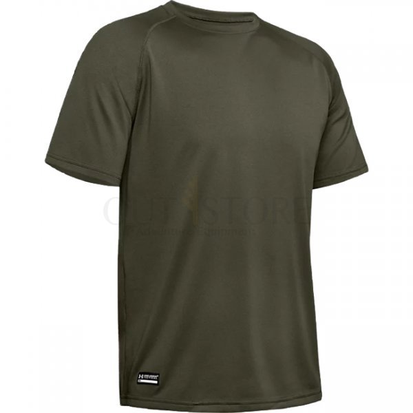 Under Armour Mens Tactical Tech Short Sleeve T-Shirt - Olive - M