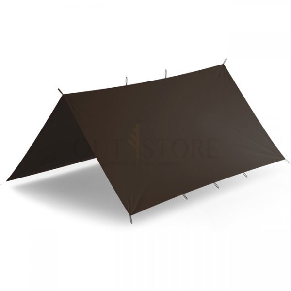 Helikon-Tex SuperTarp Ripstop Polyester - Earth Brown