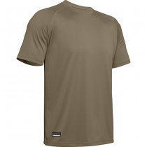 Under Armour Mens Tactical Tech Short Sleeve T-Shirt - Tan