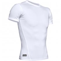 Under Armour Mens Tactical HeatGear Compression T-Shirt - White