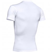 Under Armour Mens Tactical HeatGear Compression T-Shirt - White - 2XL