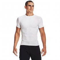 Under Armour Mens Tactical HeatGear Compression T-Shirt - White - 2XL