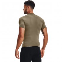 Under Armour Mens Tactical HeatGear Compression T-Shirt - Federal Tan - S