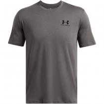 Under Armour Sportstyle Left Chest Short Sleeve Shirt - Grey