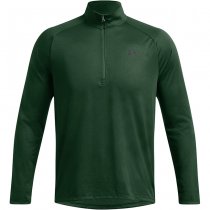 Under Armour Mens Tech 1/2 Zip Long Sleeve - Forest Green - S