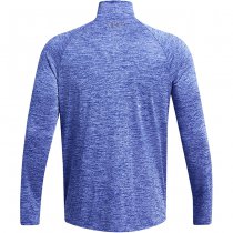 Under Armour Mens Tech 1/2 Zip Long Sleeve - Royal / Graphite - 3XL