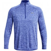 Under Armour Mens Tech 1/2 Zip Long Sleeve - Royal / Graphite - L