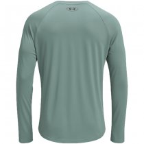 Under Armour Mens Tech 2.0 Long Sleeve - Silica Green / Black - 2XL