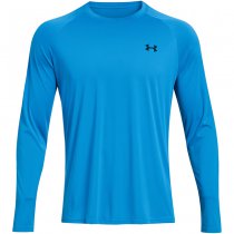 Under Armour Mens Tech 2.0 Long Sleeve - Ether Blue / Black - L