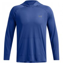 Under Armour Mens Tech 2.0 Hoodie - Tech Blue / Black - M