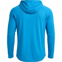Under Armour Mens Tech 2.0 Hoodie - Ether Blue / Black - S