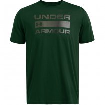 Under Armour Mens Team Issue Wordmark Short Sleeve - Green