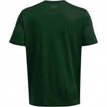 Under Armour Mens Team Issue Wordmark Short Sleeve - Forest Green / Baroque Green - 2XL