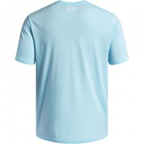 Under Armour Mens Team Issue Wordmark Short Sleeve - Stream / White - 2XL
