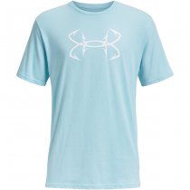 Under Armour Fish Hook Logo T-Shirt - Blue / White