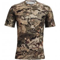 Under Armour Iso-Chill Brush Line Short Sleeve - UA Forest Camo - L