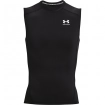Under Armour Mens HeatGear Compression Sleeveless - Black - S