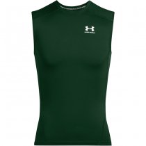 Under Armour Mens HeatGear Compression Sleeveless - Forest Green - M