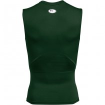 Under Armour Mens HeatGear Compression Sleeveless - Forest Green - S