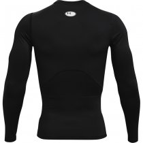Under Armour Mens HeatGear Compression Long Sleeve - Black - L