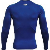 Under Armour Mens HeatGear Compression Long Sleeve - Royal - L