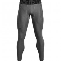 Under Armour Mens HeatGear Compression Leggings - Carbon Heather - XL
