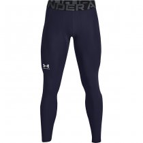 Under Armour Mens HeatGear Compression Leggings - Navy Blue Under Armour Mens HeatGear Compression Leggings - Navy Blue