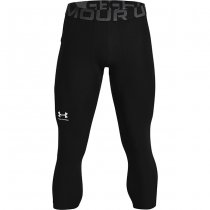 Under Armour Mens HeatGear Compression 3/4 Leggings - Black - L