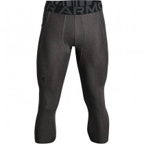 Under Armour Mens HeatGear Compression 3/4 Leggings - Grey Under Armour Mens HeatGear Compression 3/4 Leggings - Grey