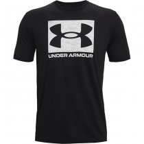 Under Armour Mens ABC Camo Boxed Logo Short Sleeve - Black