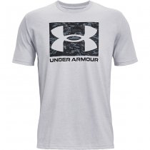 Under Armour Mens ABC Camo Boxed Logo Short Sleeve - Grey