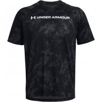Under Armour Mens Tech ABC Camo Short Sleeve - Black