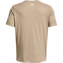 Under Armour Mens Stacked Logo Fill T-Shirt - City Khaki - 2XL