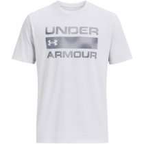 Under Armour Mens Stacked Logo Fill T-Shirt - Halo Grey