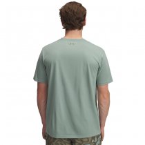 Under Armour Mens Stacked Logo Fill T-Shirt - Silica Green / Olive - 2XL