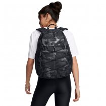 Under Armour Hustle Sport Backpack - Black / Metallic Black