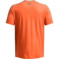 Under Armour Mens Antler Hunt Logo T-Shirt - Team Orange / Anthracite - 2XL