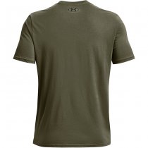 Under Armour Mens Antler Logo T-Shirt - Marine OD Green - 2XL