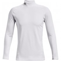 Under Armour Mens ColdGear Fitted Mock - White - XL