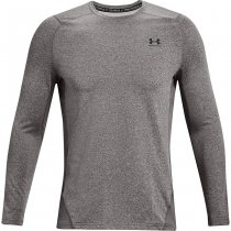 Under Armour Mens ColdGear Fitted Crew - Heather Grey - L