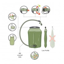 SOURCE ILPS 2L/3L Low Profile Hydration System & UTA - Coyote 2