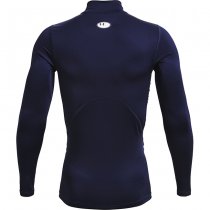 Under Armour Mens ColdGear Compression Mock - Navy Blue - 3XL
