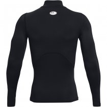 Under Armour Mens HeatGear Mock Long Sleeve - Black - 3XL