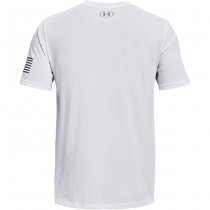 Under Armour Freedom Logo T-Shirt - White / Steel - 2XL
