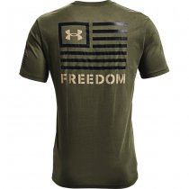 Under Armour Freedom Banner T-Shirt - Marine OD Green / Black - 2XL