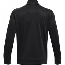Under Armour Mens Armour Fleece 1/2 Zip - Black - 2XL