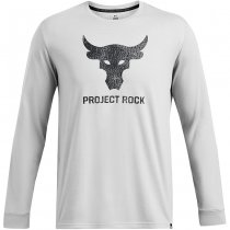 Under Armour Mens Project Rock Brahma Bull Shirt - Mod Grey