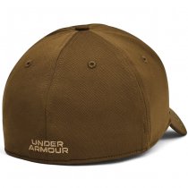 Under Armour Mens Blitzing Low Stretch Fit Cap - Coyote - L/XL