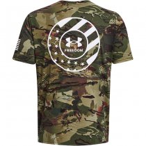 Under Armour Freedom Camo T-Shirt - UA Forest All Season Camo - 2XL