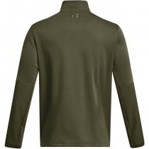Under Armour Rival Fleece Tactical Job 1/4 Zip - Marine OD Green - 3XL
